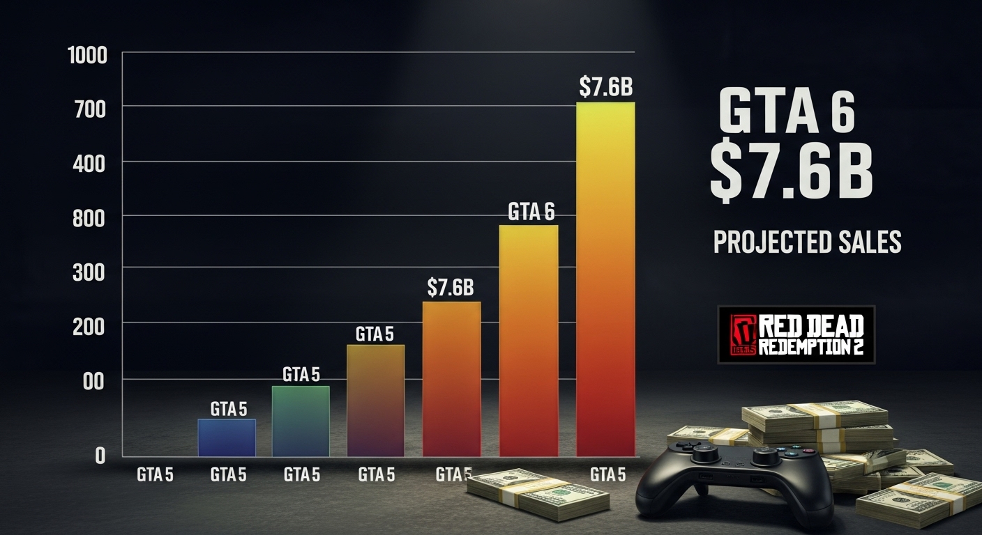 Venture Capital Firm Predicts $80 GTA 6 Price, $7.6 Billion in Sales Within 60 Days